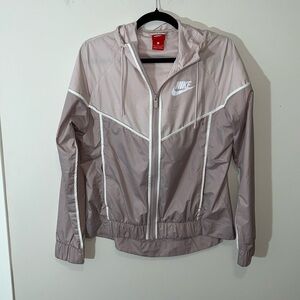 Nike Women's Pink Windbreaker Jacket